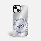 Case Funda Sea Circle - Espejo Premium Para iPhone 17-12 Samsung S26-S22