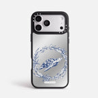 Case Funda Sea Circle - Espejo Premium Para iPhone 17-12 Samsung S26-S22