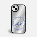 Case Funda Sea Circle - Espejo Premium Para iPhone 17-12 Samsung S26-S22