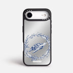 Case Funda Sea Circle - Espejo Premium Para iPhone 17-12 Samsung S26-S22