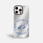 Case Funda Sea Circle - Espejo Premium Para iPhone 17-12 Samsung S26-S22