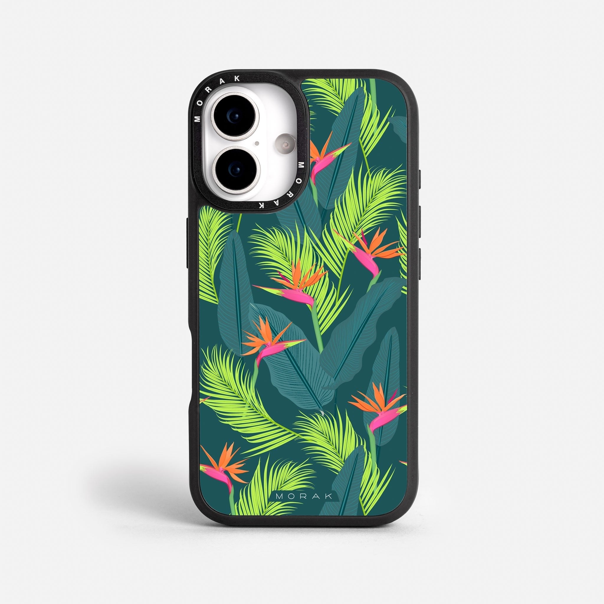 Case Selva Viva - Blanco Premium – Protección antigolpe | Diseño colombiano | Morak