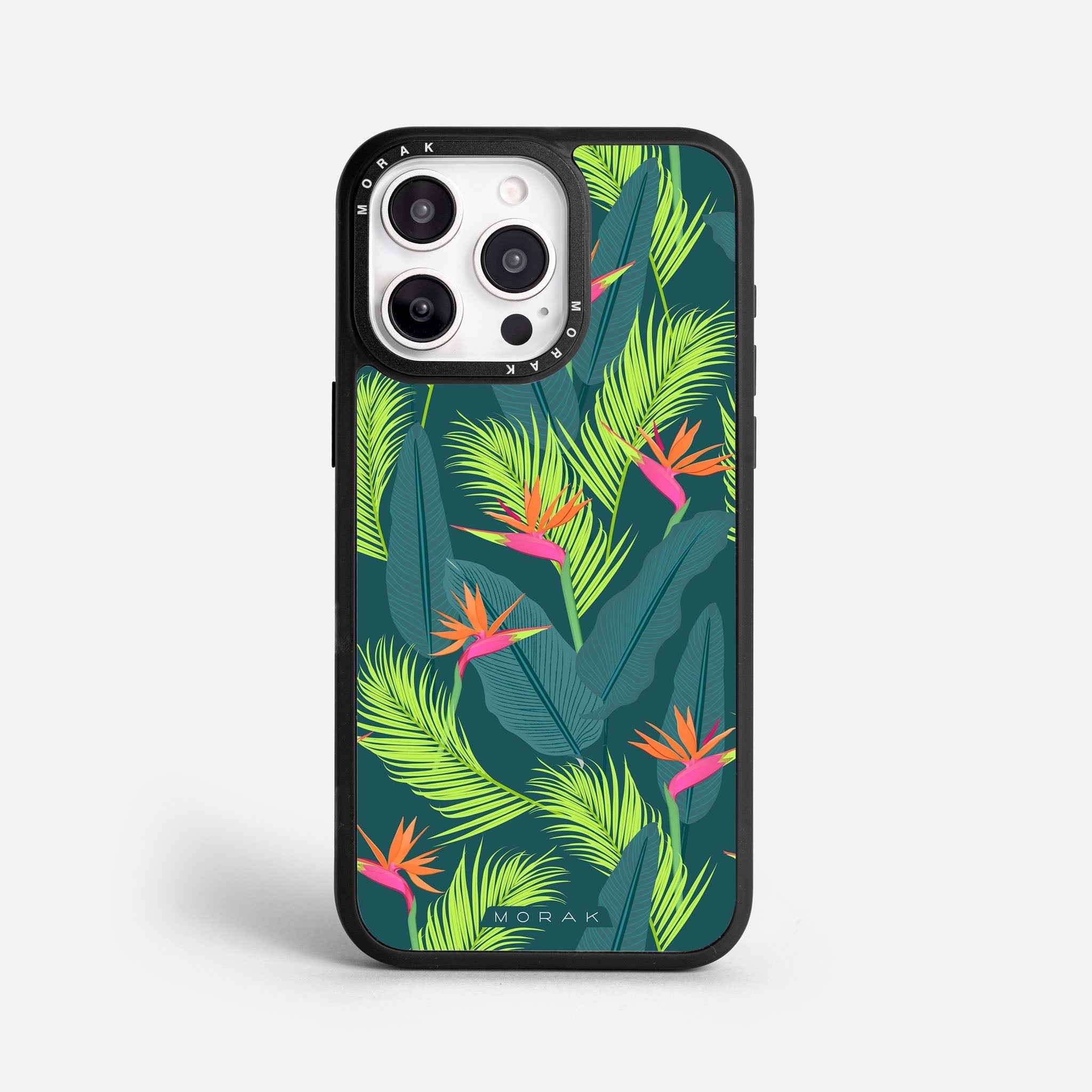 Case Selva Viva - Blanco Premium – Protección antigolpe | Diseño colombiano | Morak