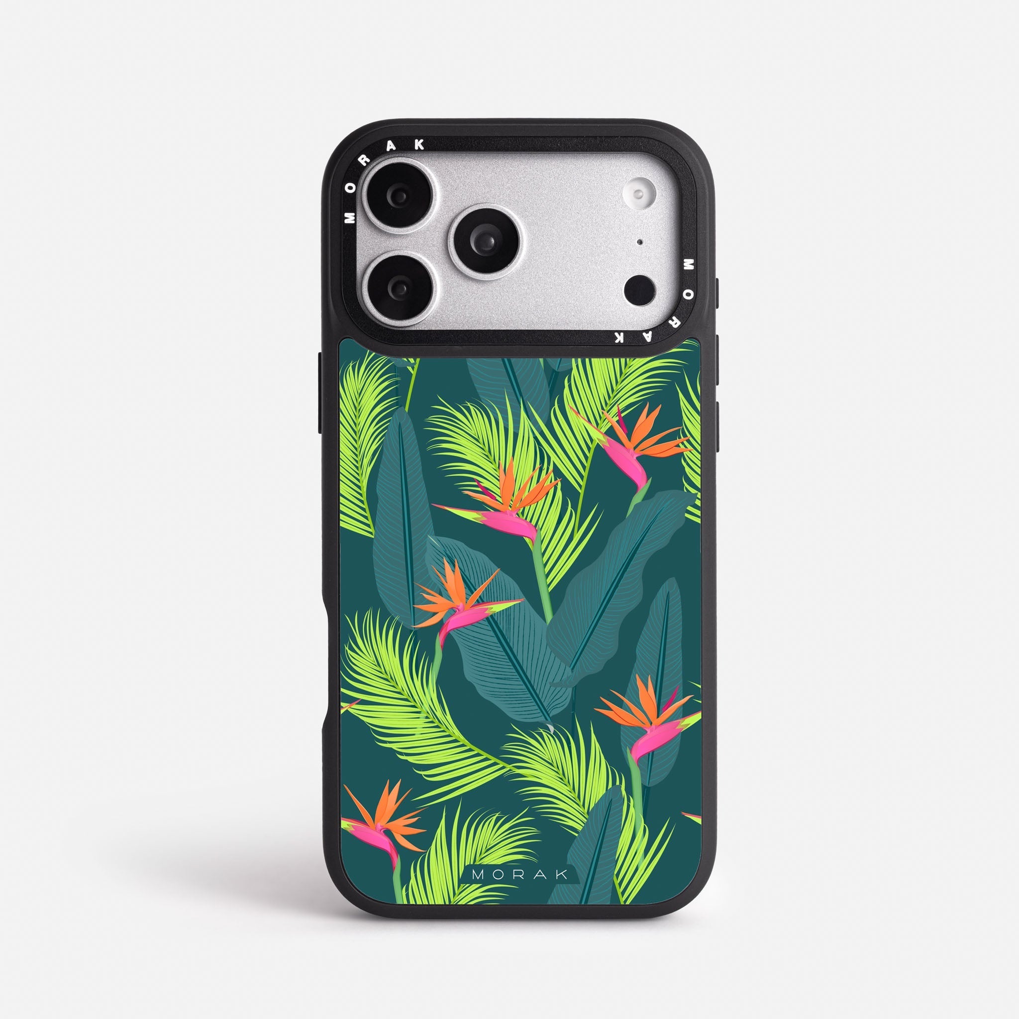 Case Selva Viva - Blanco Premium – Protección antigolpe | Diseño colombiano | Morak