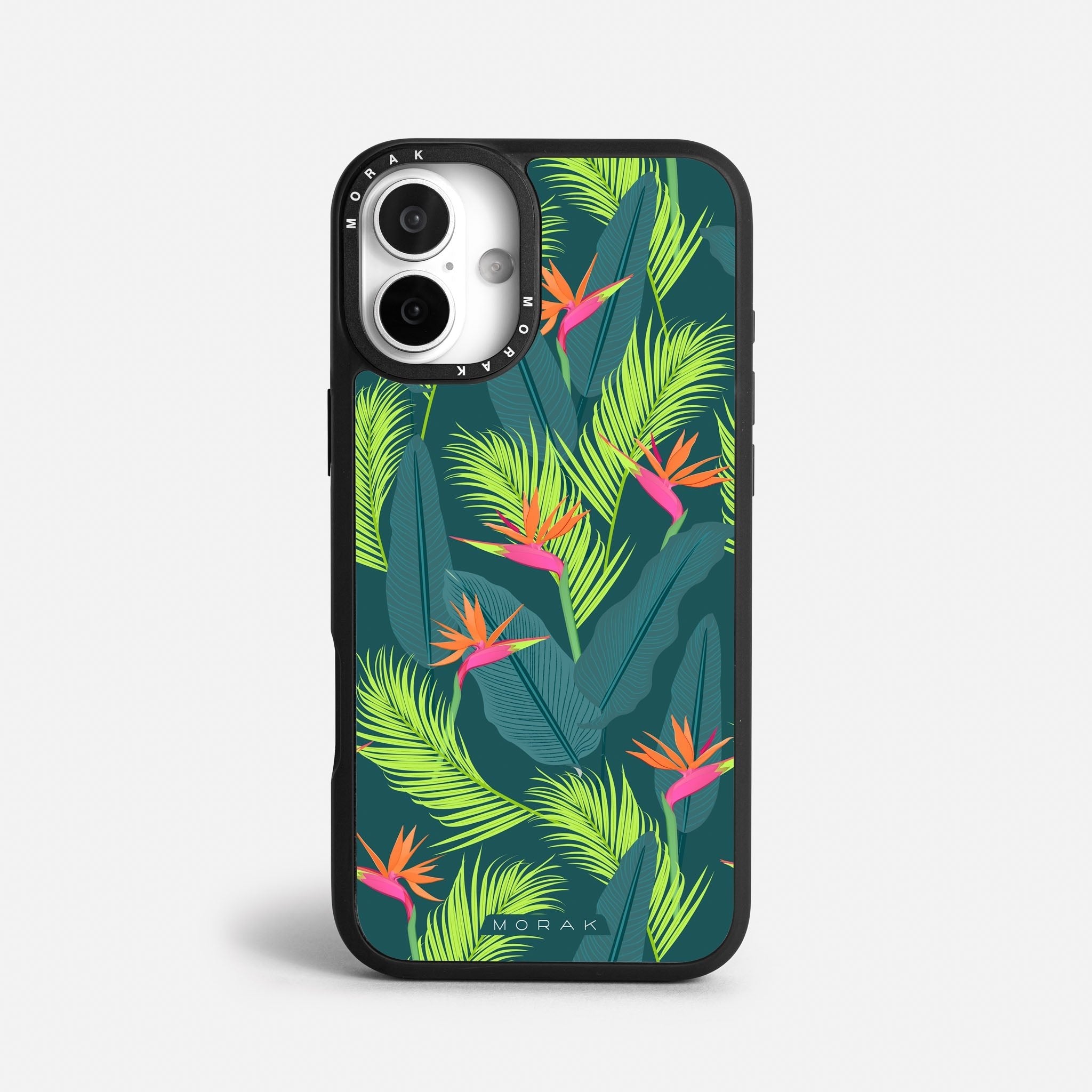 Case Selva Viva - Blanco Premium – Protección antigolpe | Diseño colombiano | Morak
