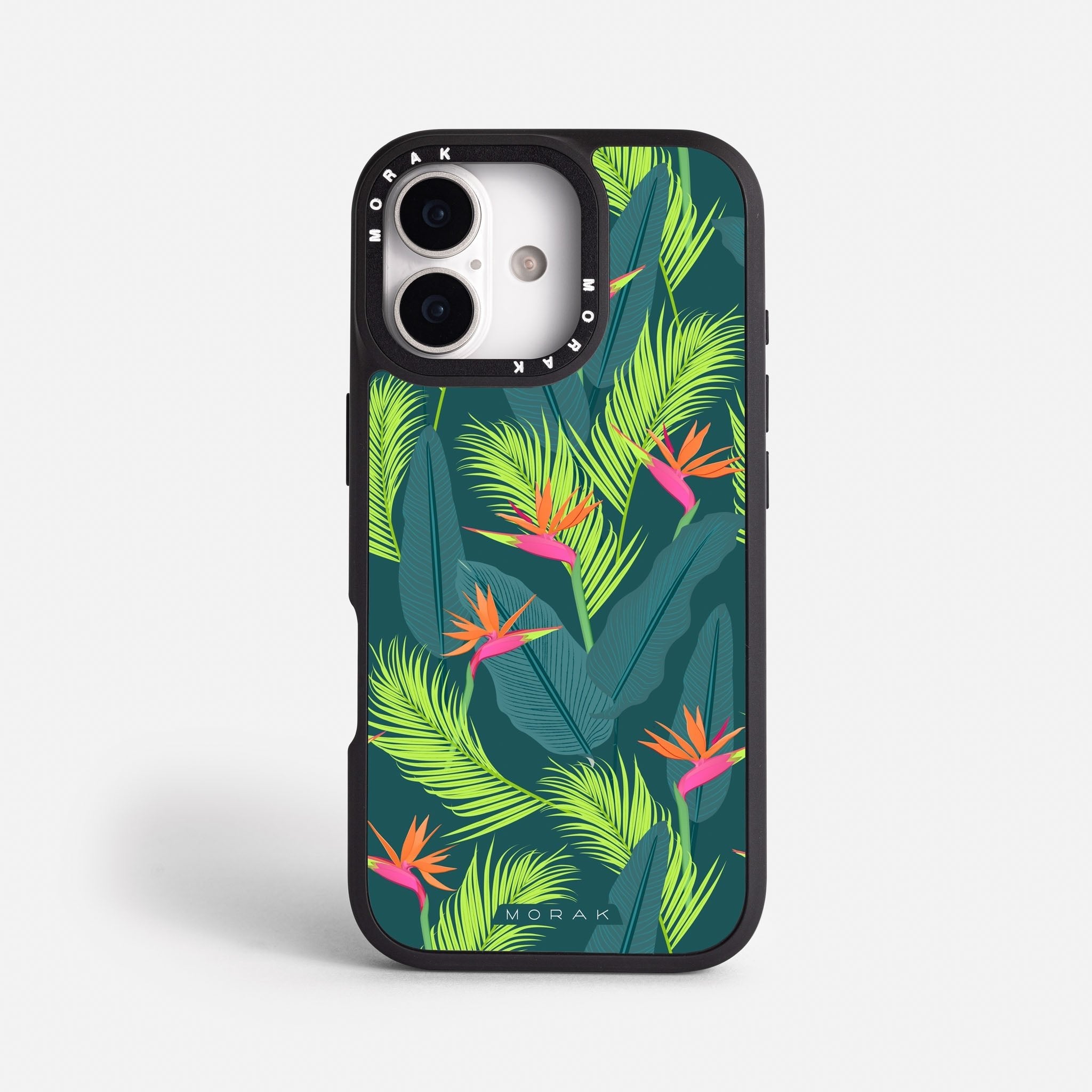 Case Selva Viva - Blanco Premium – Protección antigolpe | Diseño colombiano | Morak