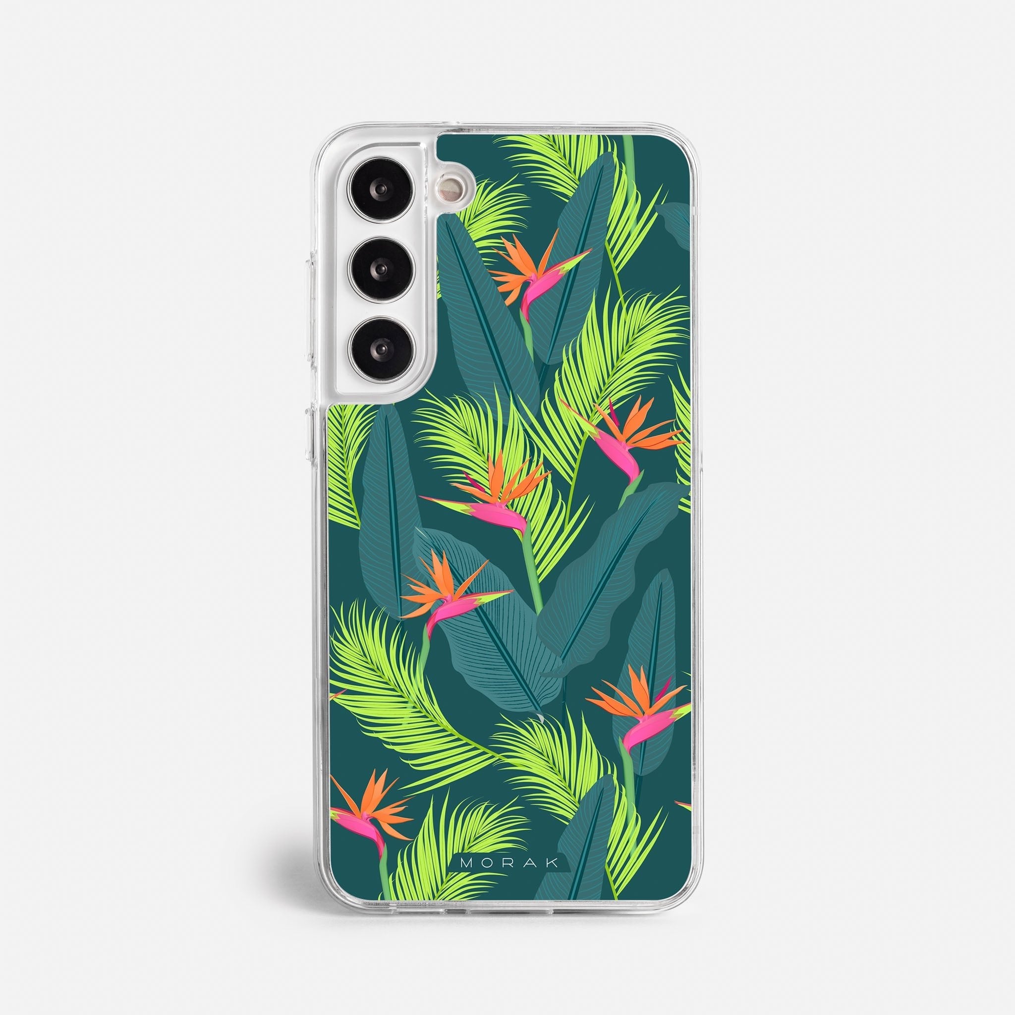 Case Selva Viva - Blanco Premium – Protección antigolpe | Diseño colombiano | Morak