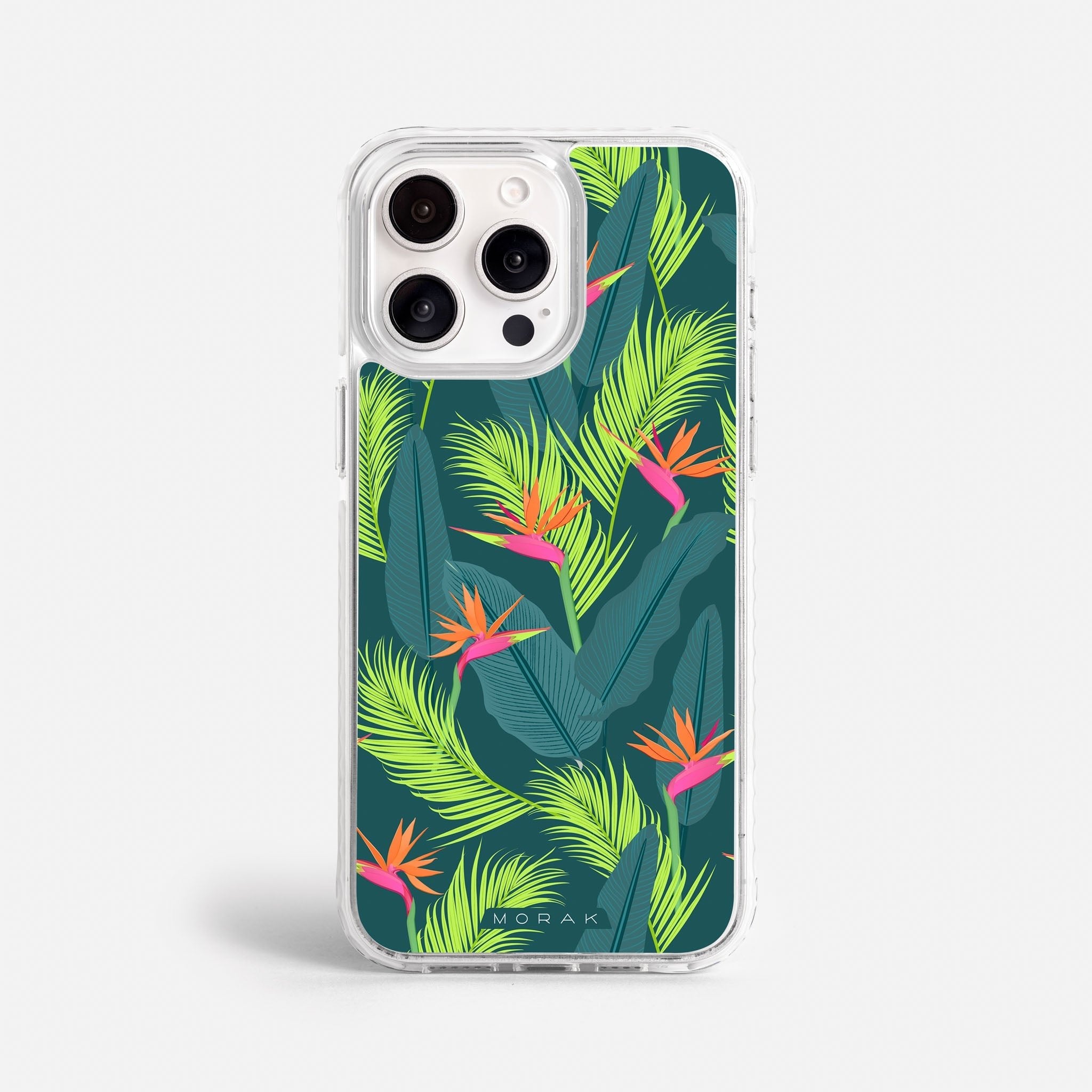Case Selva Viva - Blanco Premium – Protección antigolpe | Diseño colombiano | Morak