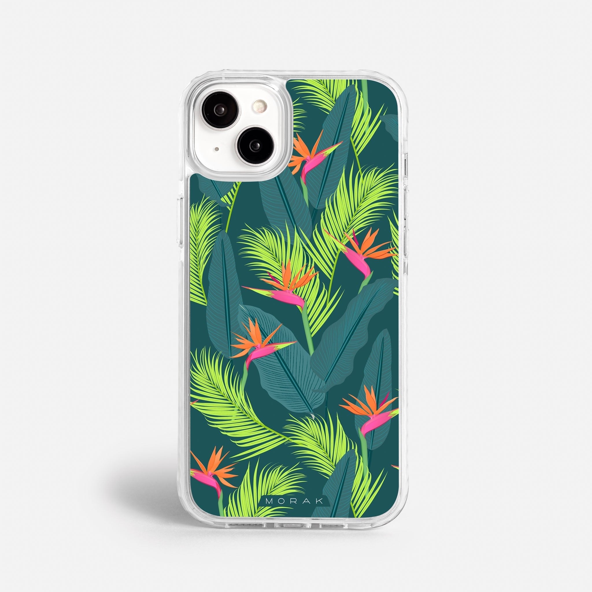 Case Selva Viva - Blanco Premium – Protección antigolpe | Diseño colombiano | Morak