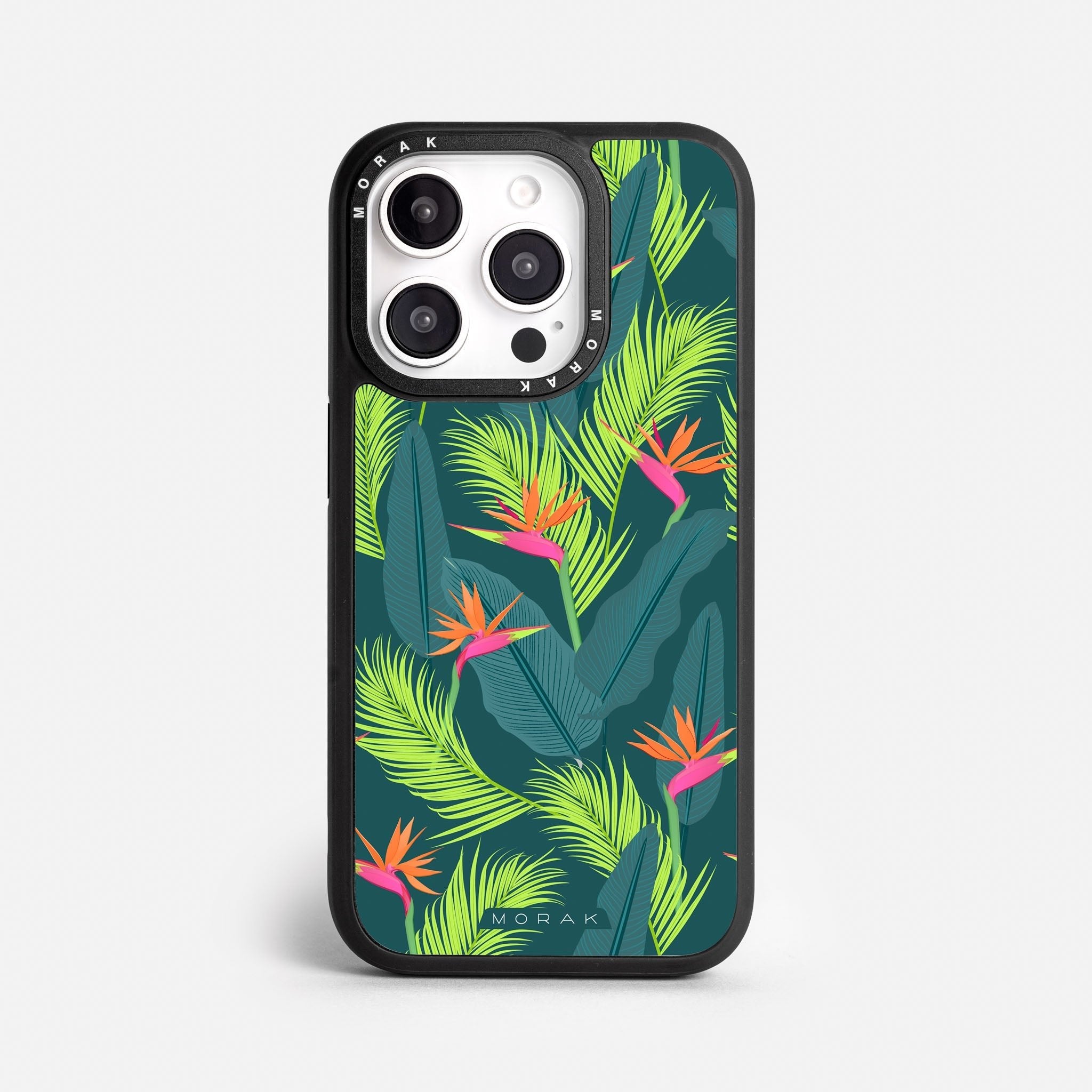 Case Selva Viva - Blanco Premium – Protección antigolpe | Diseño colombiano | Morak