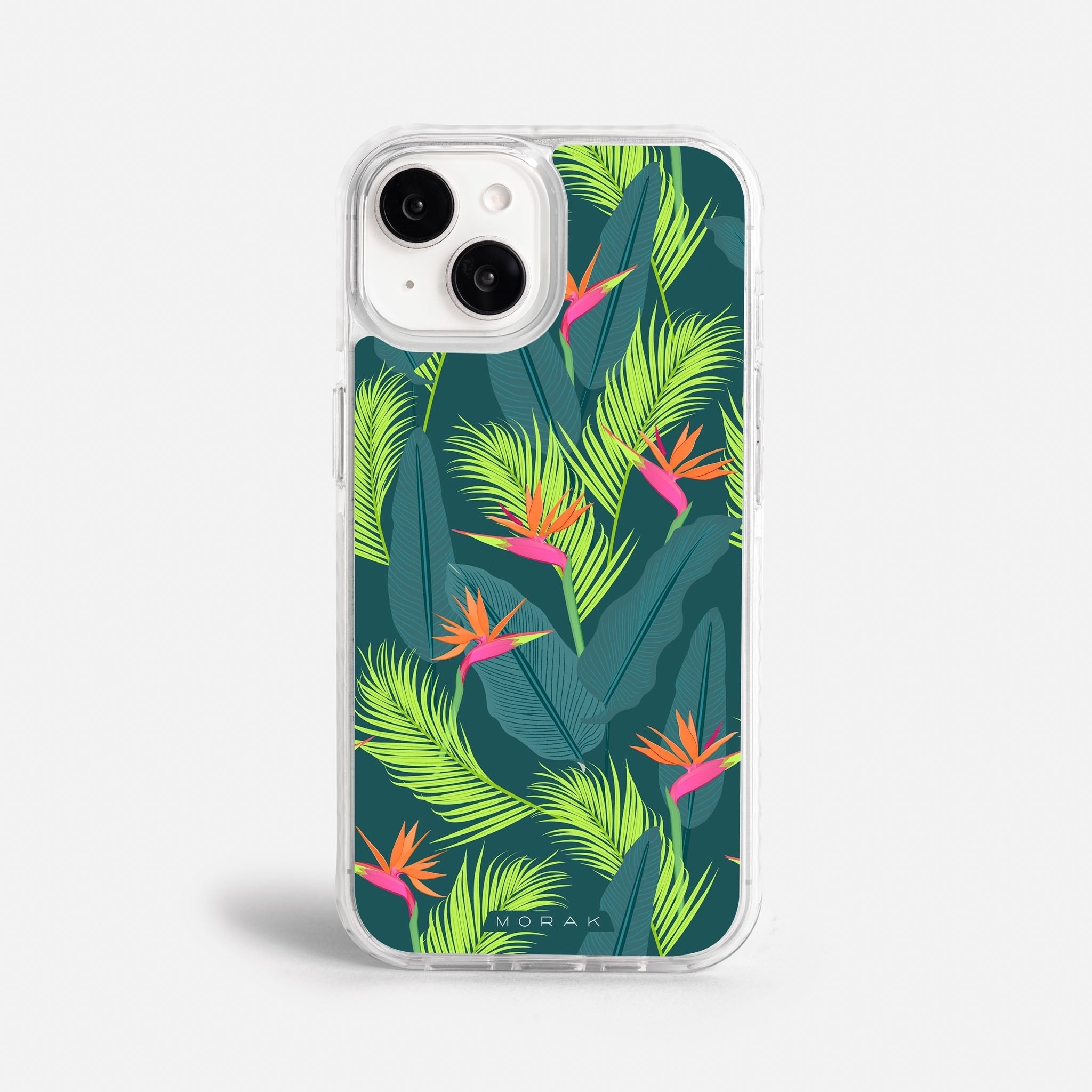 Case Selva Viva - Blanco Premium – Protección antigolpe | Diseño colombiano | Morak