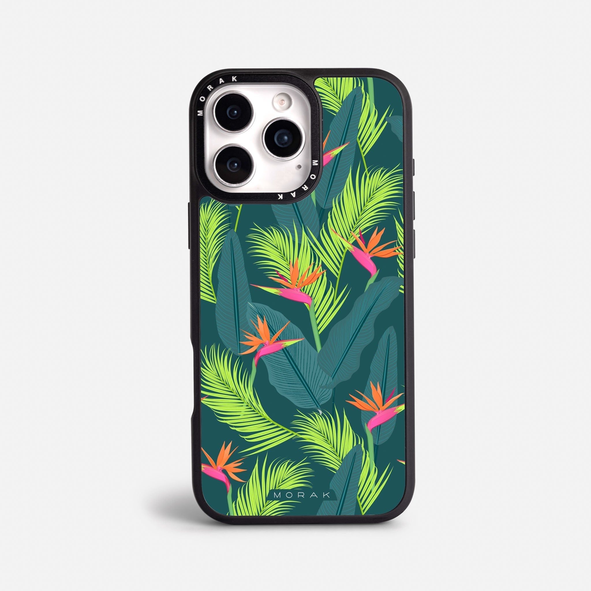 Case Selva Viva - Blanco Premium – Protección antigolpe | Diseño colombiano | Morak