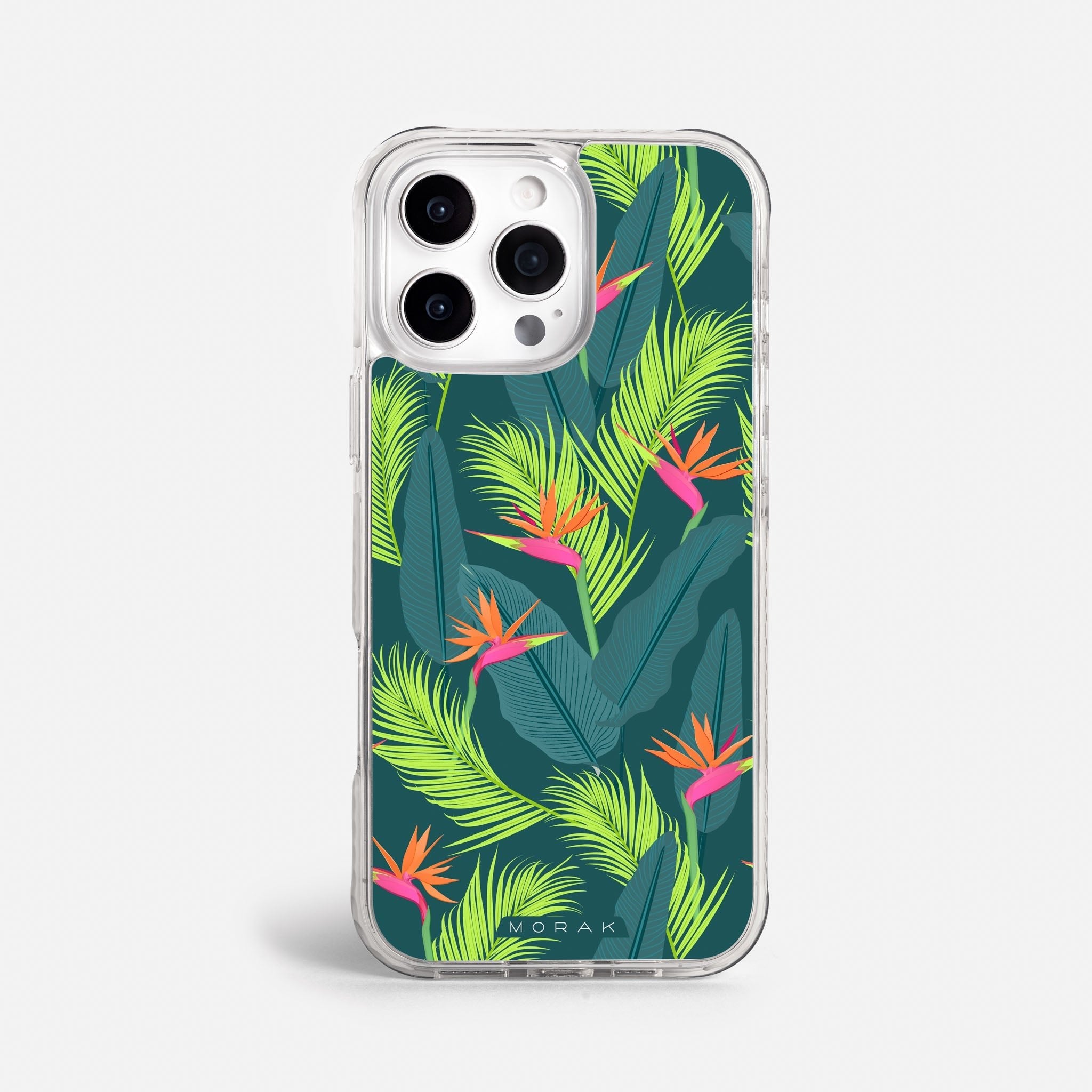 Case Selva Viva - Blanco Premium – Protección antigolpe | Diseño colombiano | Morak
