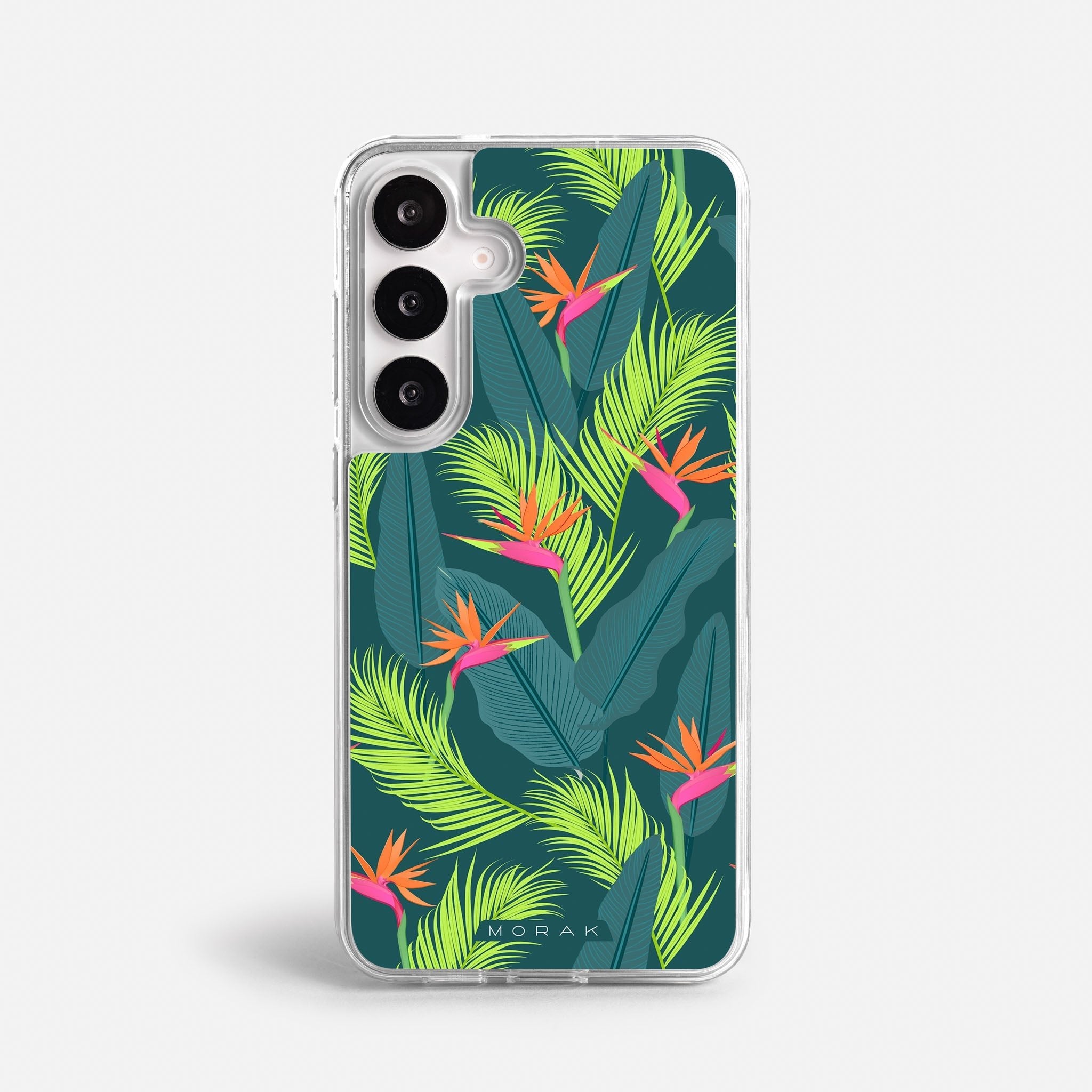 Case Selva Viva - Blanco Premium – Protección antigolpe | Diseño colombiano | Morak