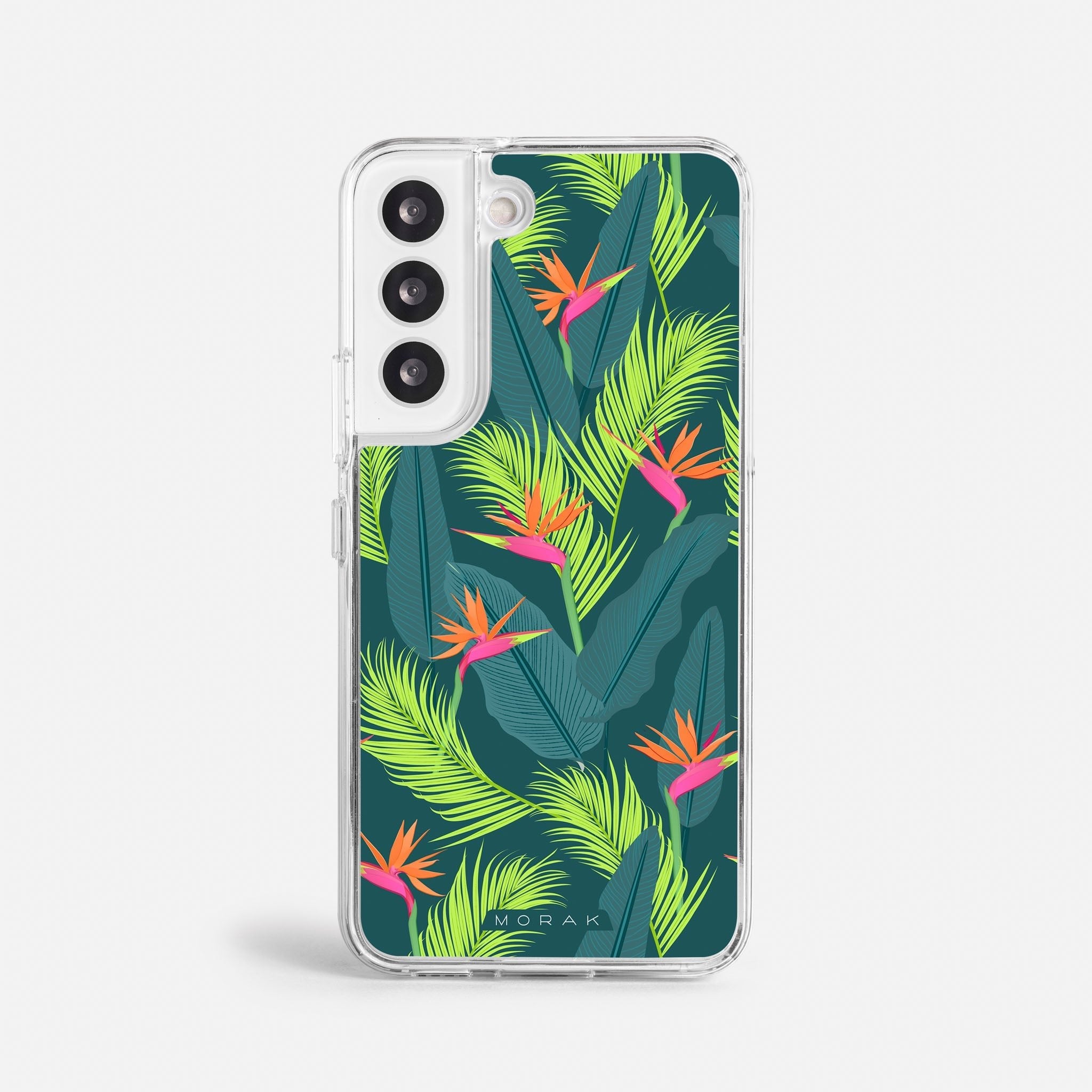 Case Selva Viva - Blanco Premium – Protección antigolpe | Diseño colombiano | Morak