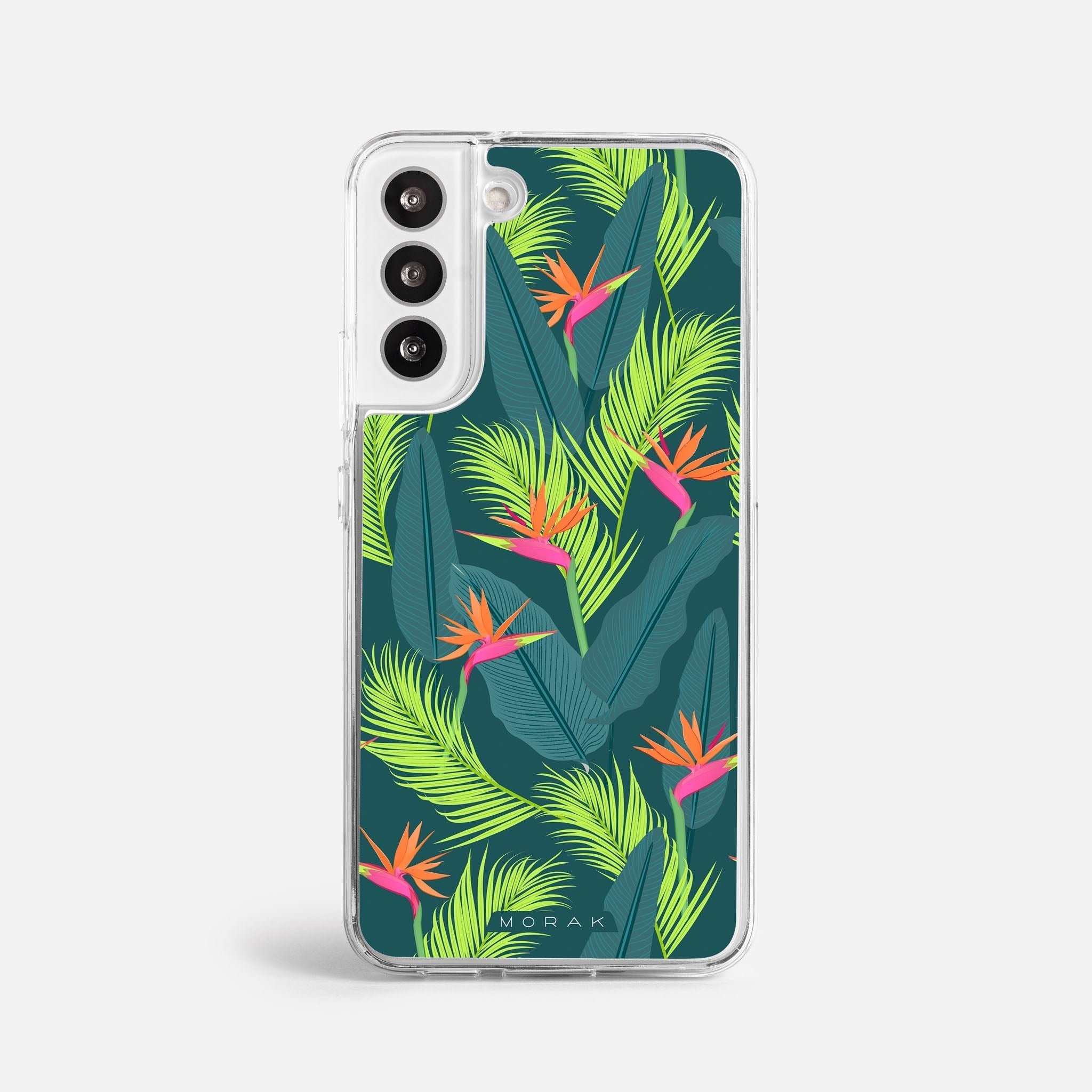 Case Selva Viva - Blanco Premium – Protección antigolpe | Diseño colombiano | Morak