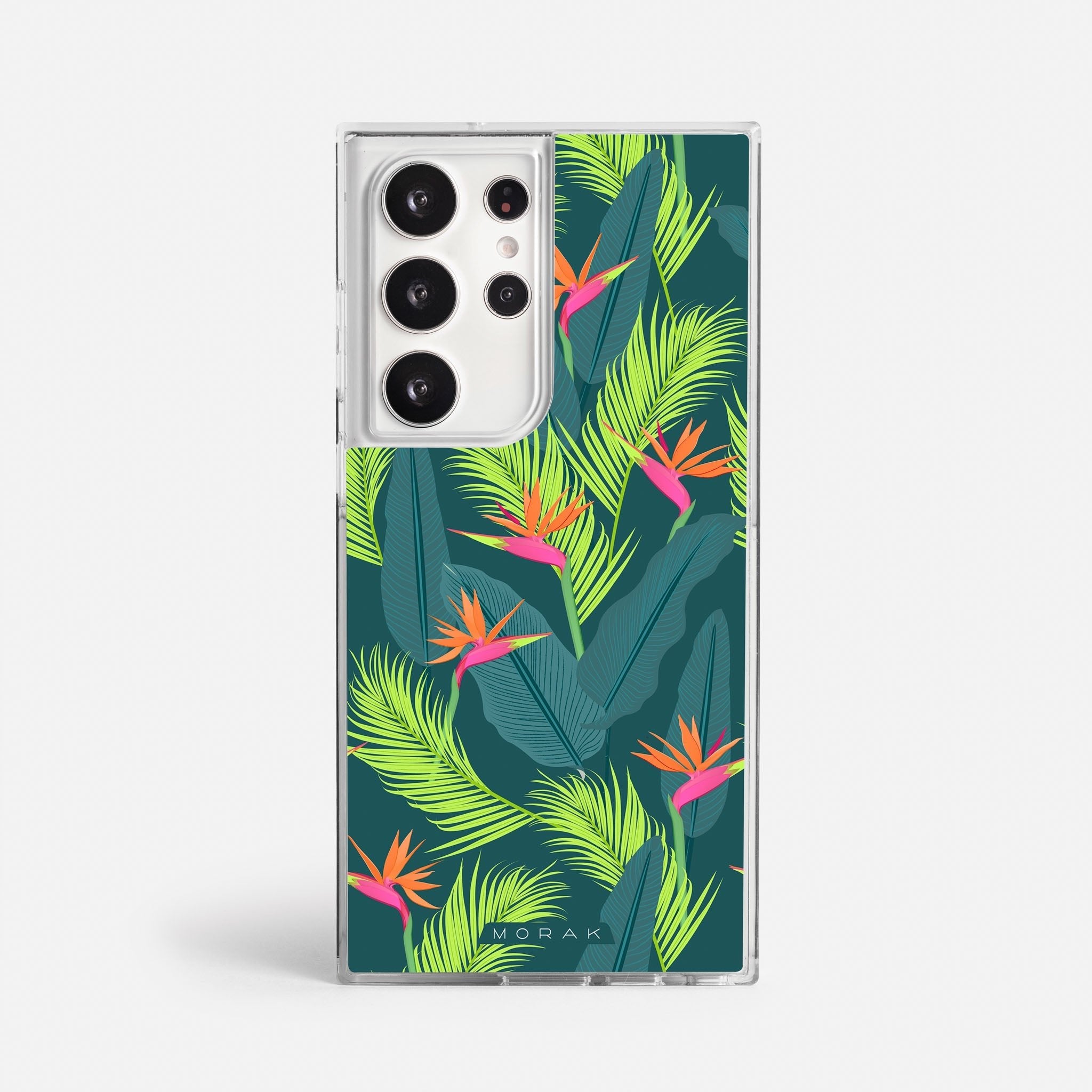 Case Selva Viva - Blanco Premium – Protección antigolpe | Diseño colombiano | Morak