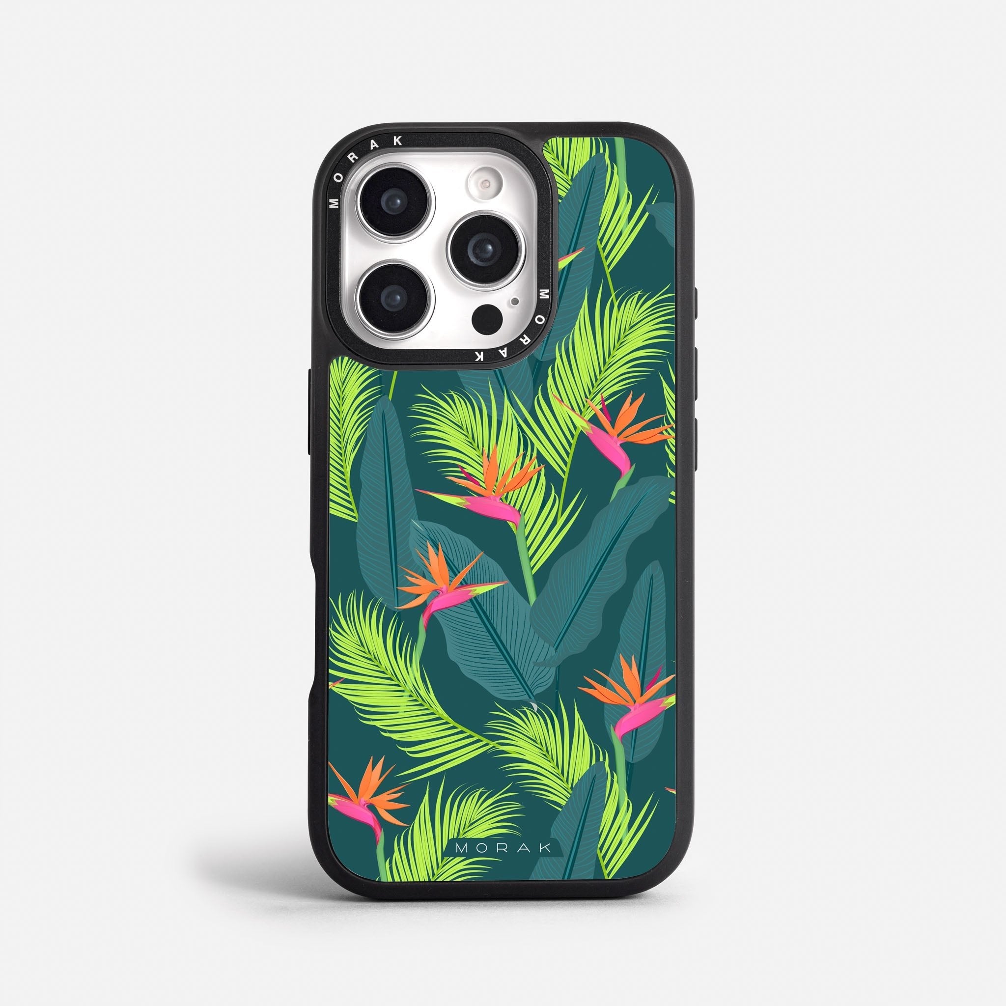 Case Selva Viva - Blanco Premium – Protección antigolpe | Diseño colombiano | Morak
