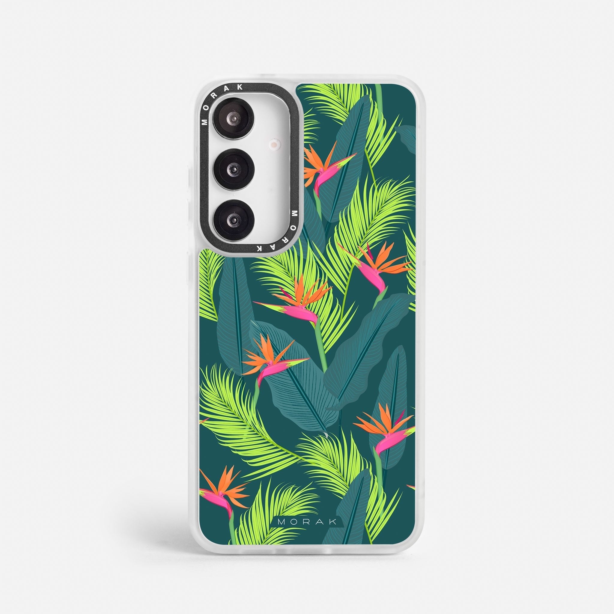 Case Selva Viva - Blanco Premium – Protección antigolpe | Diseño colombiano | Morak