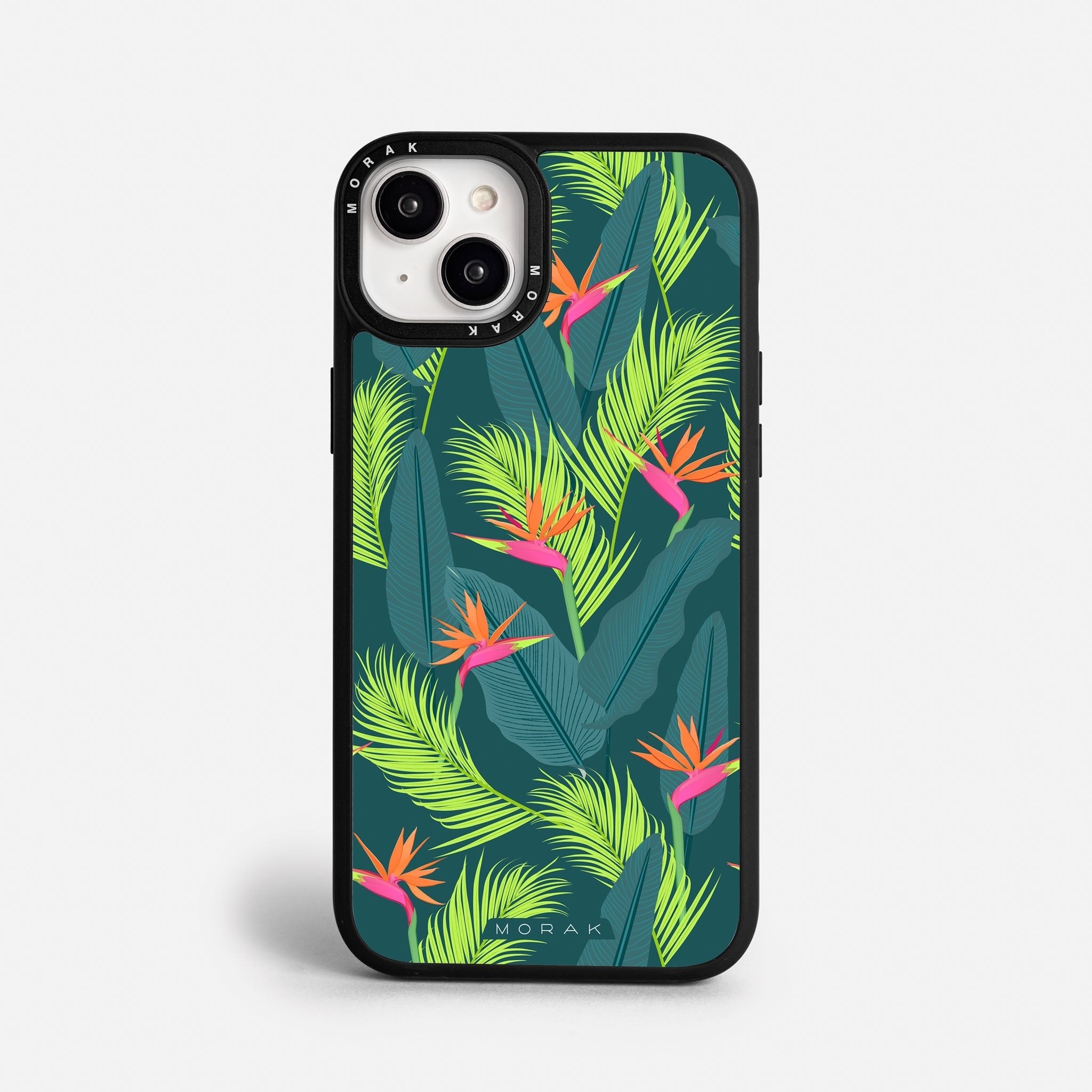 Case Selva Viva - Blanco Premium – Protección antigolpe | Diseño colombiano | Morak
