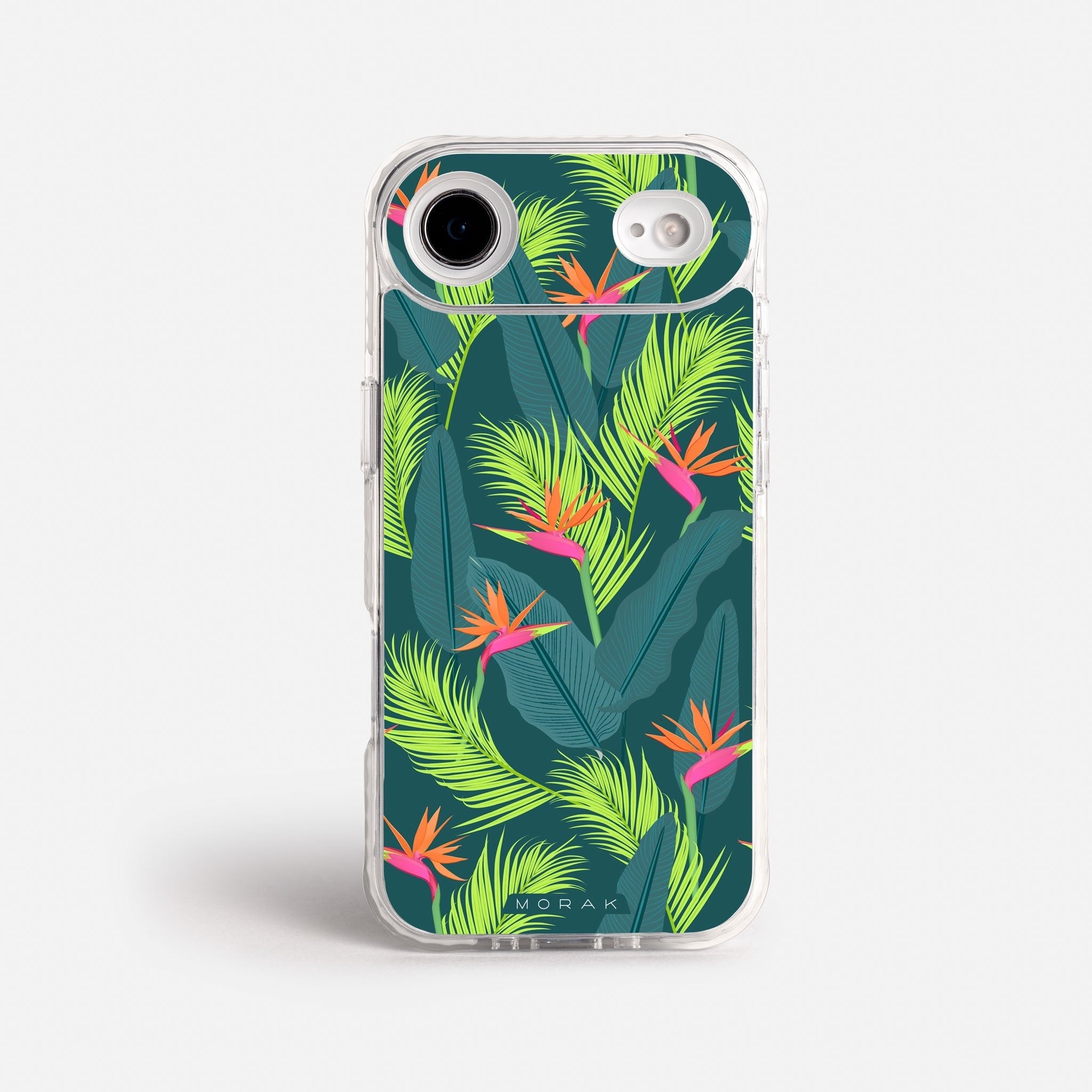 Case Selva Viva - Blanco Premium – Protección antigolpe | Diseño colombiano | Morak