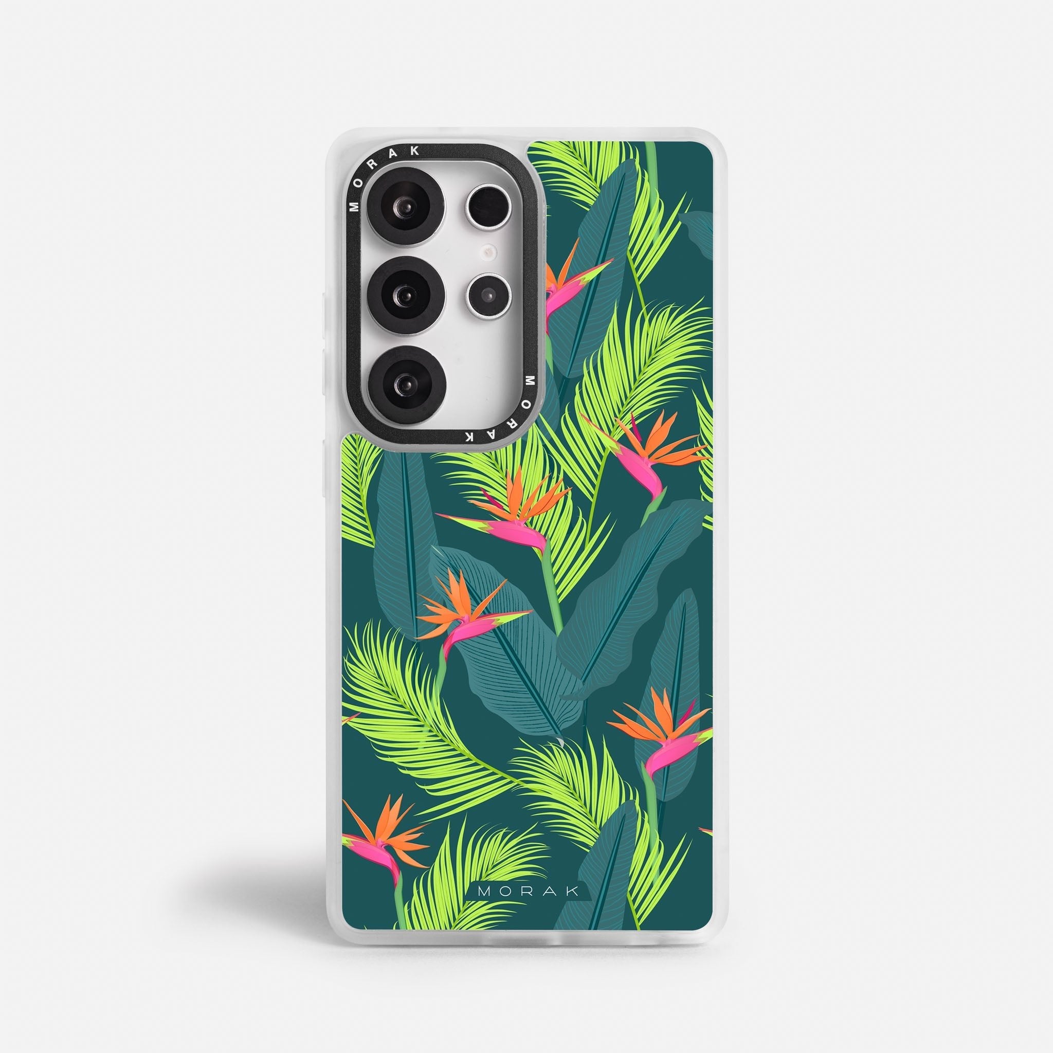 Case Selva Viva - Blanco Premium – Protección antigolpe | Diseño colombiano | Morak