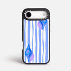 Case Funda Shell Line - Blanco Premium Para iPhone 17-12 Samsung S26-S22
