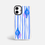 Case Funda Shell Line - Blanco Premium Para iPhone 17-12 Samsung S26-S22