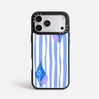 Case Funda Shell Line - Blanco Premium Para iPhone 17-12 Samsung S26-S22