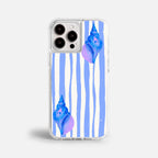 Case Funda Shell Line - Blanco Premium Para iPhone 17-12 Samsung S26-S22