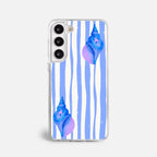 Case Funda Shell Line - Blanco Premium Para iPhone 17-12 Samsung S26-S22