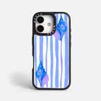 Case Funda Shell Line - Blanco Premium Para iPhone 17-12 Samsung S26-S22