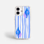 Case Funda Shell Line - Blanco Premium Para iPhone 17-12 Samsung S26-S22