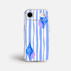 Case Funda Shell Line - Blanco Premium Para iPhone 17-12 Samsung S26-S22