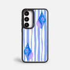 Case Funda Shell Line - Blanco Premium Para iPhone 17-12 Samsung S26-S22