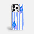 Case Funda Shell Line - Blanco Premium Para iPhone 17-12 Samsung S26-S22