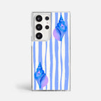 Case Funda Shell Line - Blanco Premium Para iPhone 17-12 Samsung S26-S22