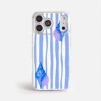 Case Funda Shell Line - Blanco Premium Para iPhone 17-12 Samsung S26-S22
