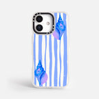 Case Funda Shell Line - Blanco Premium Para iPhone 17-12 Samsung S26-S22