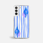 Case Funda Shell Line - Blanco Premium Para iPhone 17-12 Samsung S26-S22
