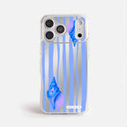 Case Funda Shell Line - Espejo Premium Para iPhone 17-12 Samsung S26-S22