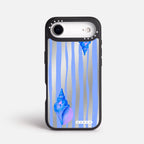 Case Funda Shell Line - Espejo Premium Para iPhone 17-12 Samsung S26-S22