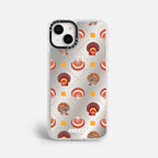 Case Funda Shell Pattern - Espejo Premium Para iPhone 17-12 Samsung S26-S22