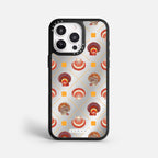 Case Funda Shell Pattern - Espejo Premium Para iPhone 17-12 Samsung S26-S22
