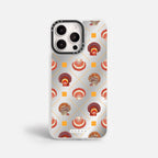 Case Funda Shell Pattern - Espejo Premium Para iPhone 17-12 Samsung S26-S22