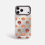 Case Funda Shell Pattern - Espejo Premium Para iPhone 17-12 Samsung S26-S22