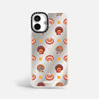 Case Funda Shell Pattern - Espejo Premium Para iPhone 17-12 Samsung S26-S22
