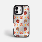 Case Funda Shell Pattern - Espejo Premium Para iPhone 17-12 Samsung S26-S22