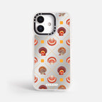 Case Funda Shell Pattern - Espejo Premium Para iPhone 17-12 Samsung S26-S22