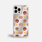 Case Funda Shell Pattern - Espejo Premium Para iPhone 17-12 Samsung S26-S22